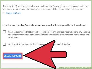 حذف اکانت گوگل (Google Account) و جیمیل (Gmail)